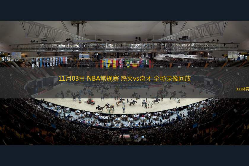 11月03日 NBA常规赛 热火vs奇才 全场录像回放